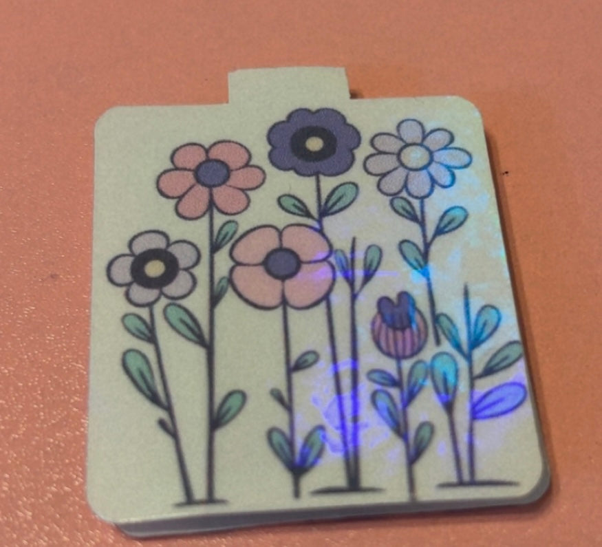 Magnetic Bookmark: Floral