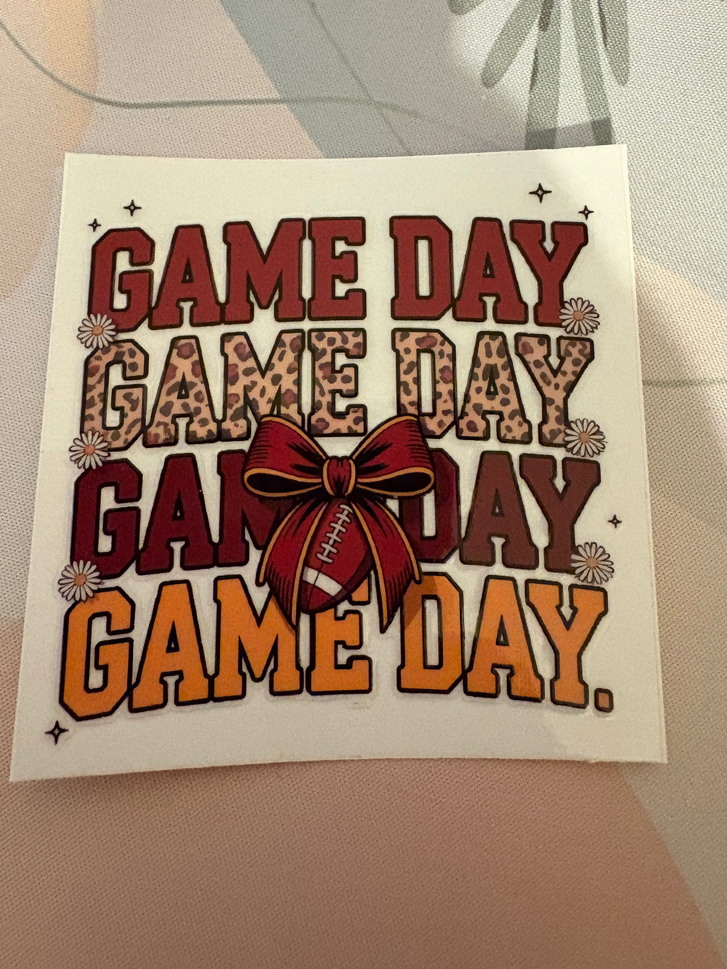 Football Game Day Cups (16oz)