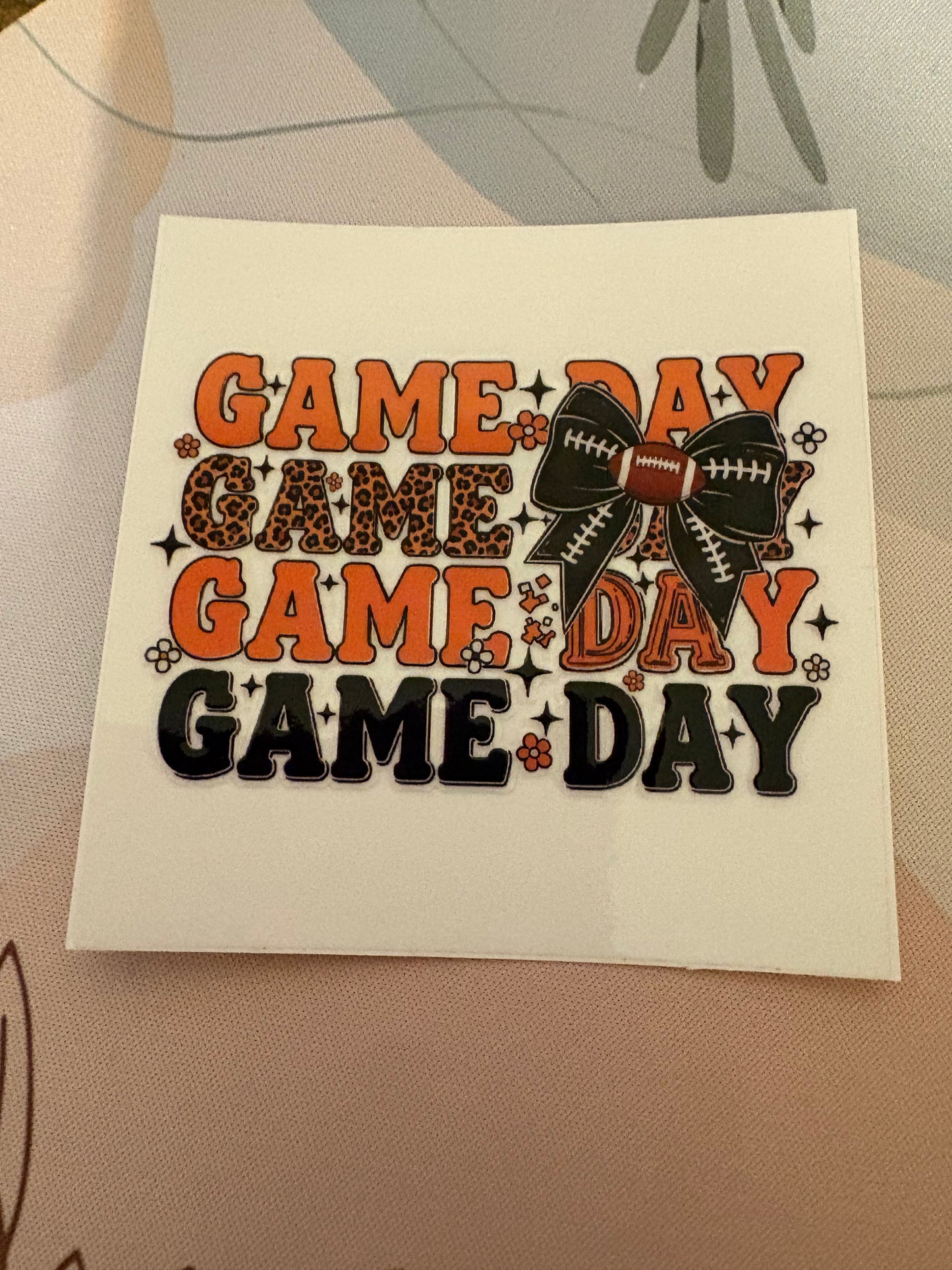 Football Game Day Cups (16oz)