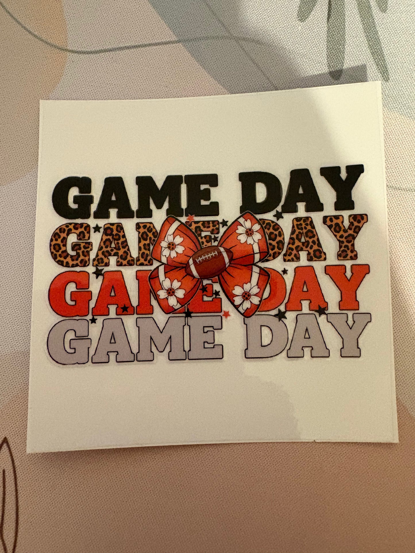 Football Game Day Cups (16oz)