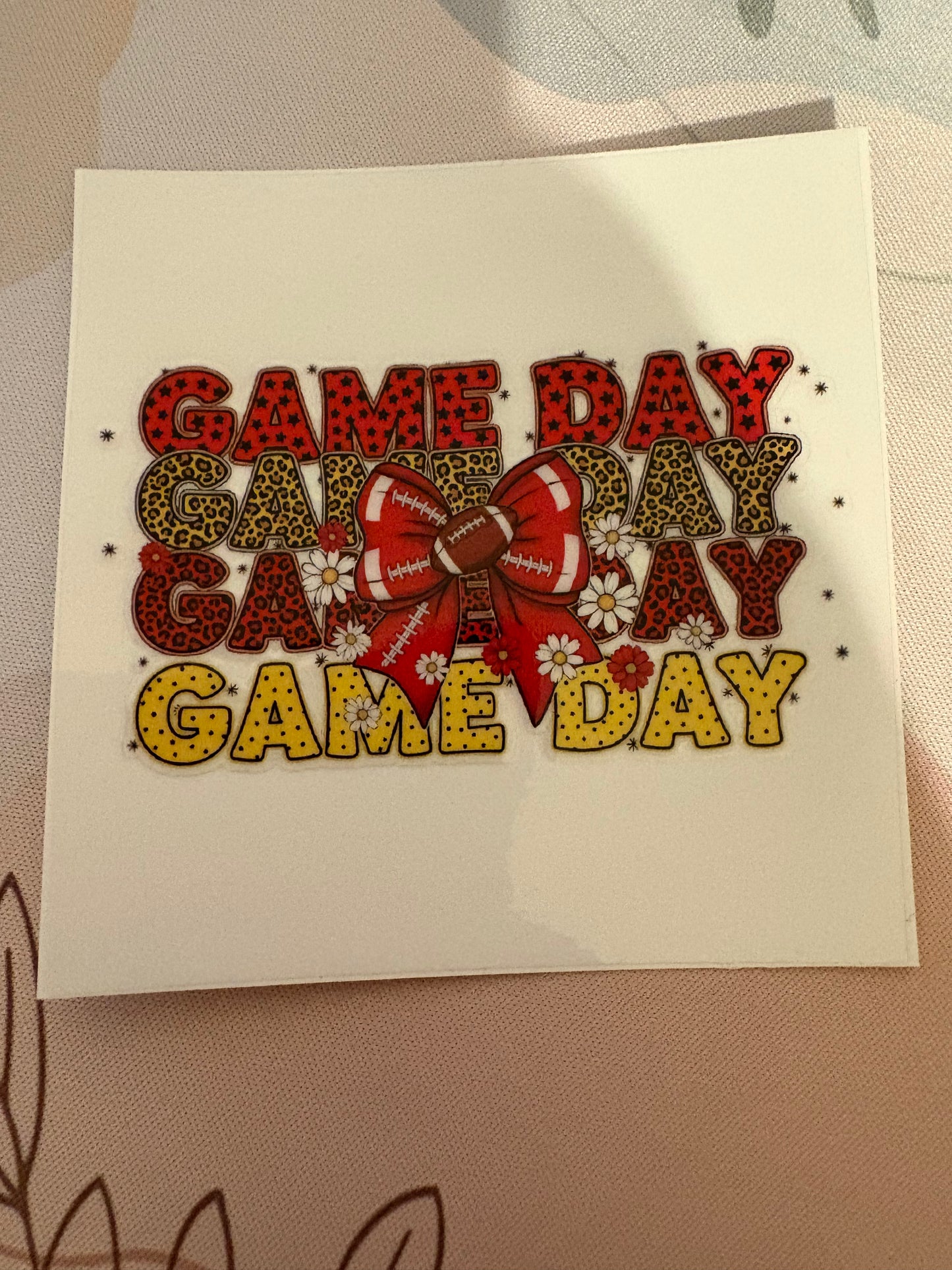 Football Game Day Cups (16oz)