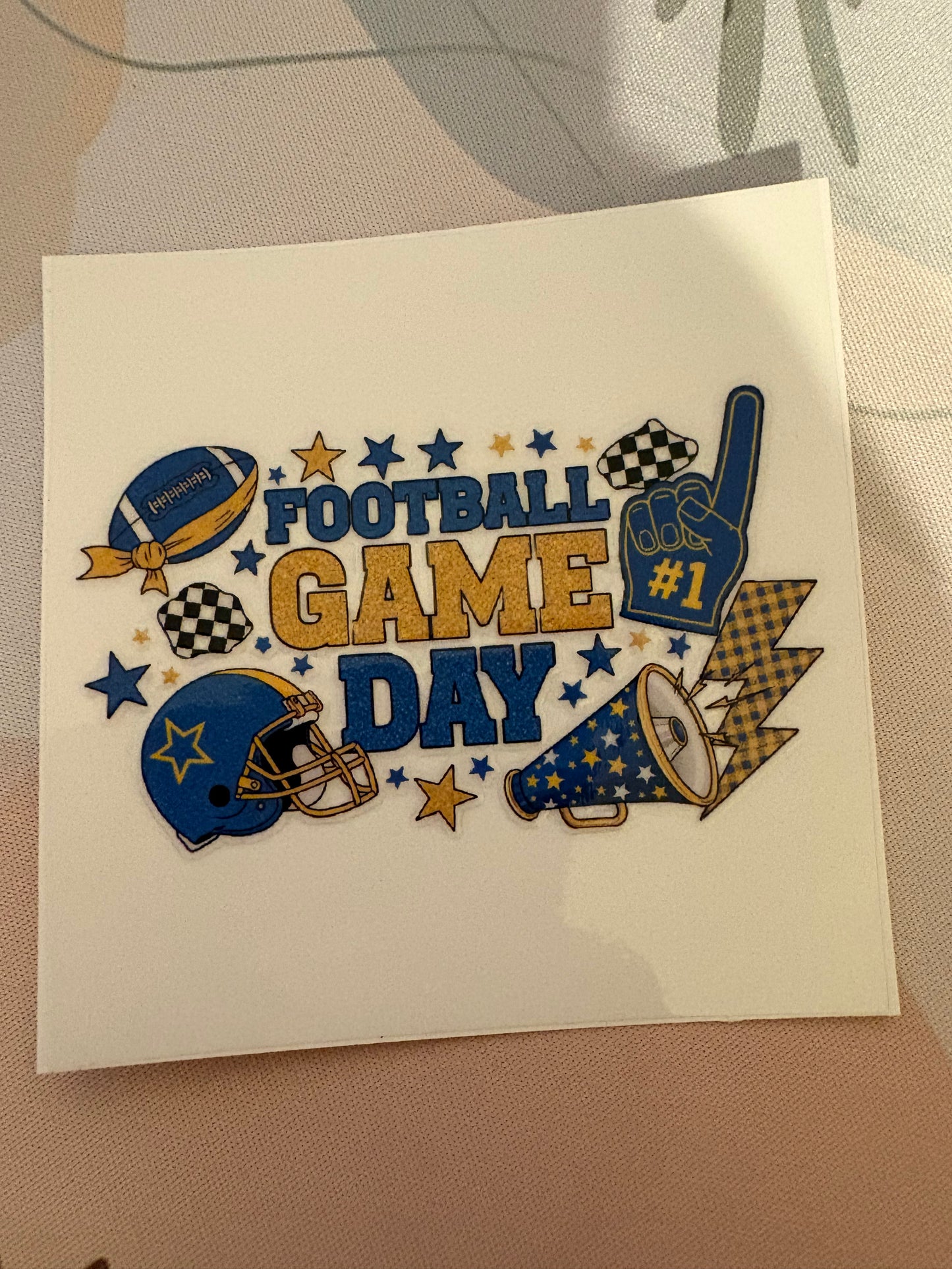 Football Game Day Cups (16oz)