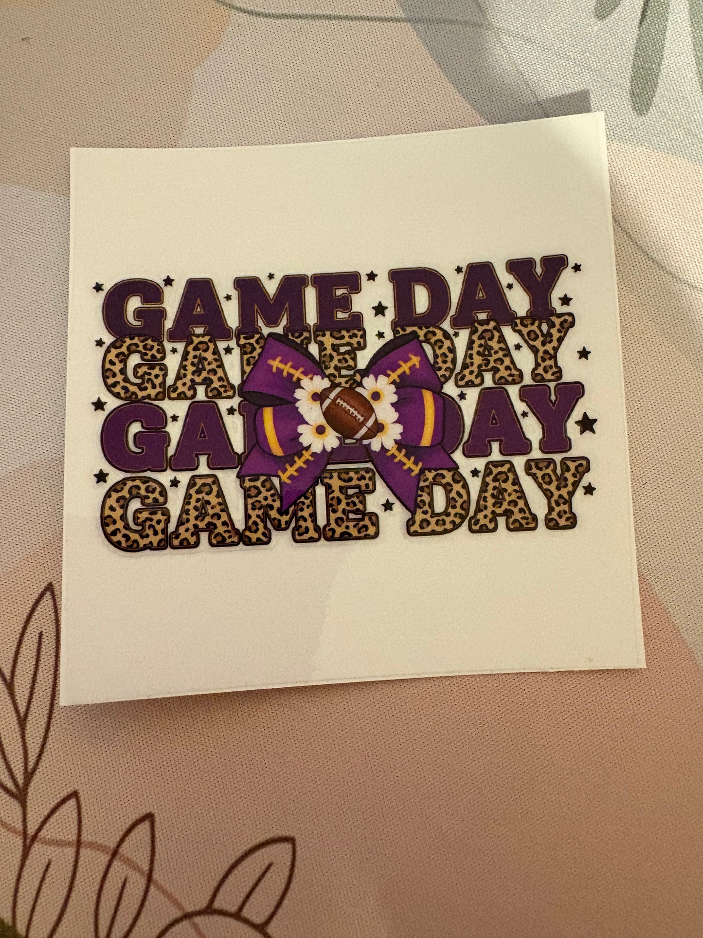 Football Game Day Cups (16oz)