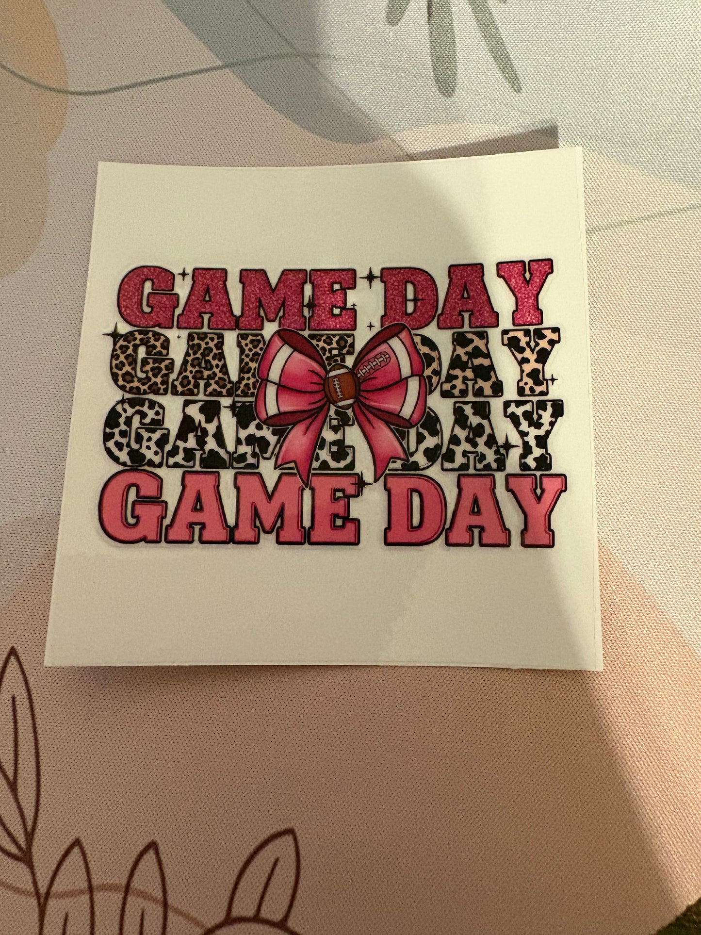 Football Game Day Cups (16oz)