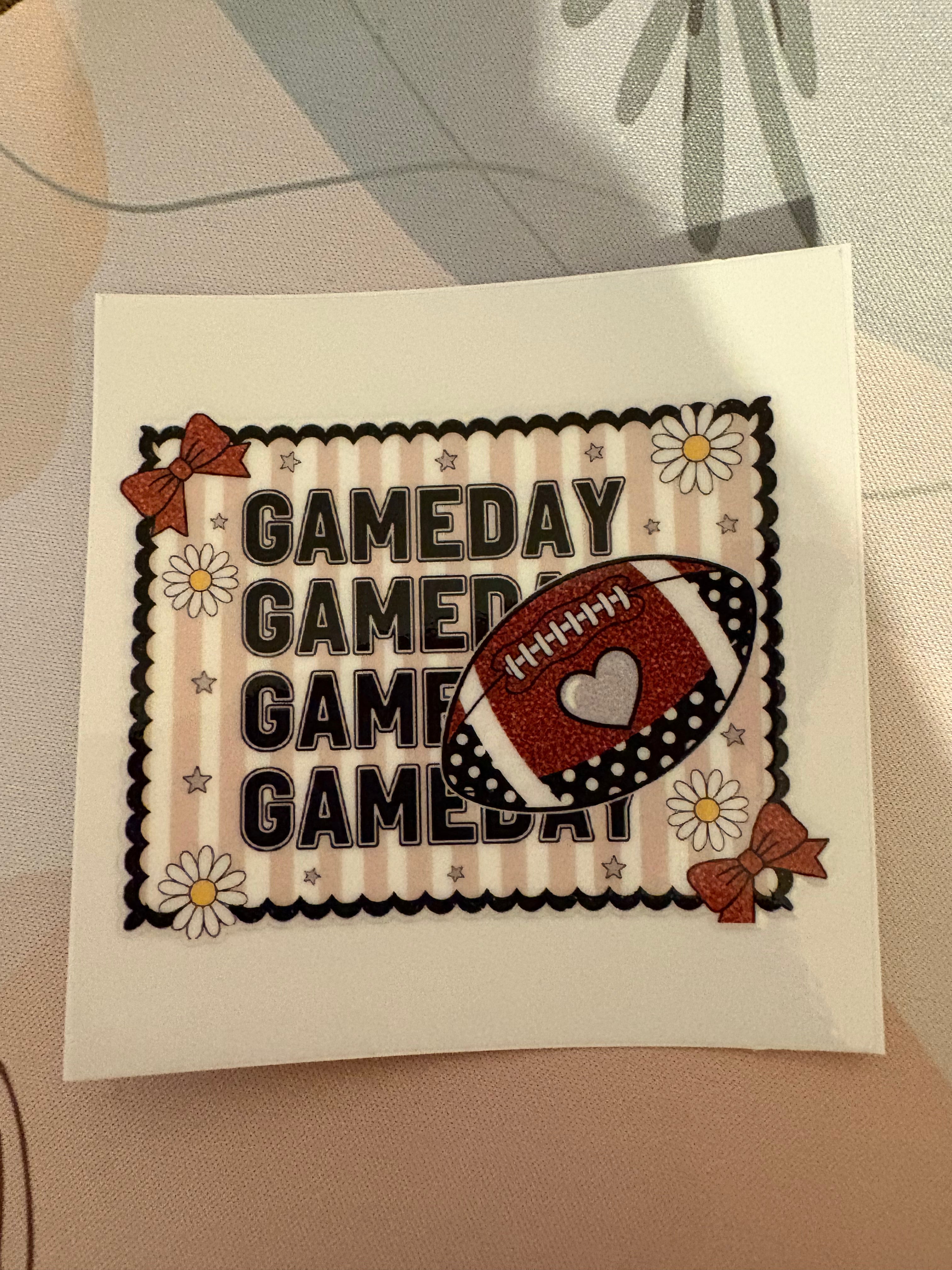 Football Game Day Cups (16oz)