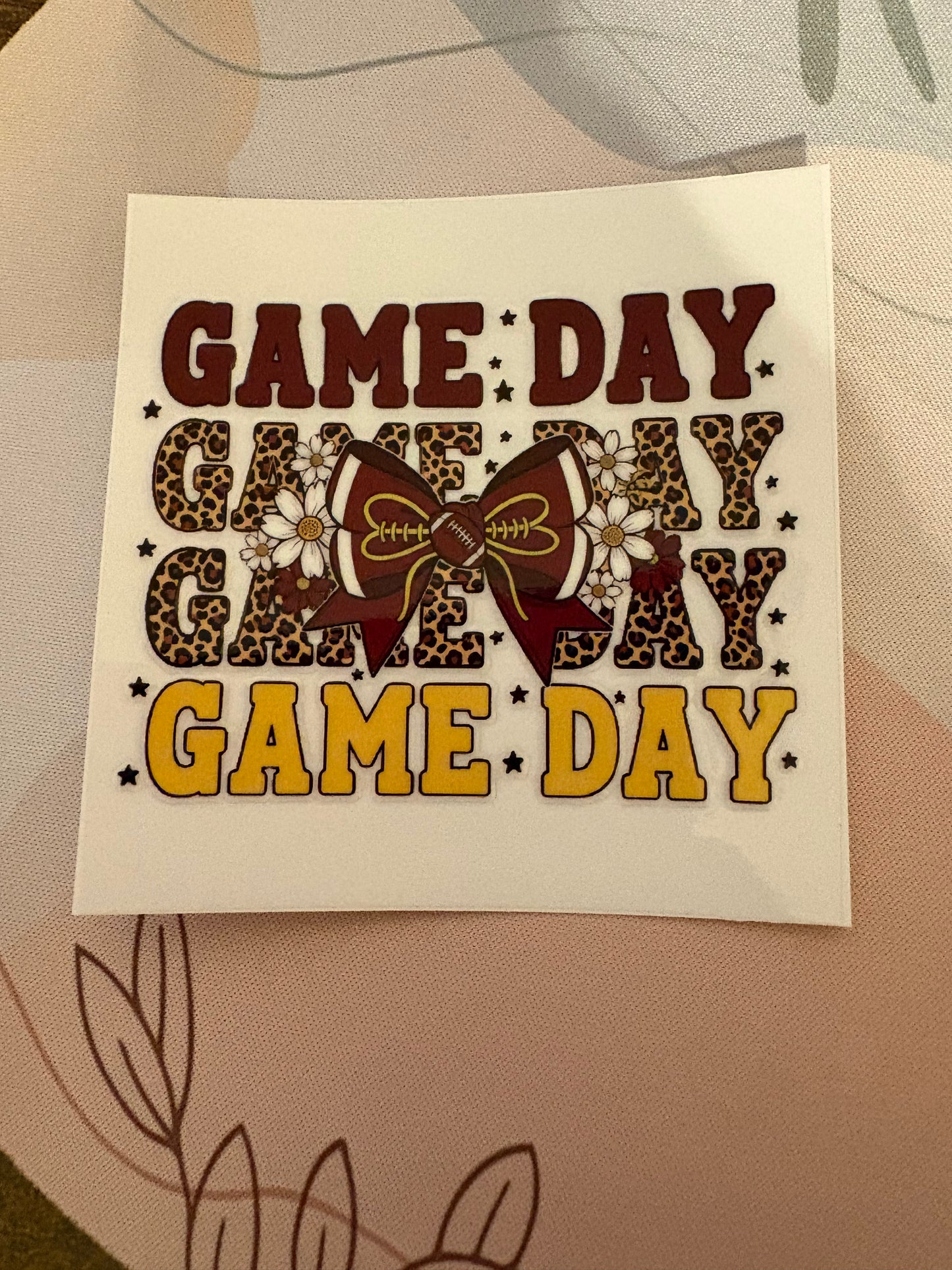 Football Game Day Cups (16oz)