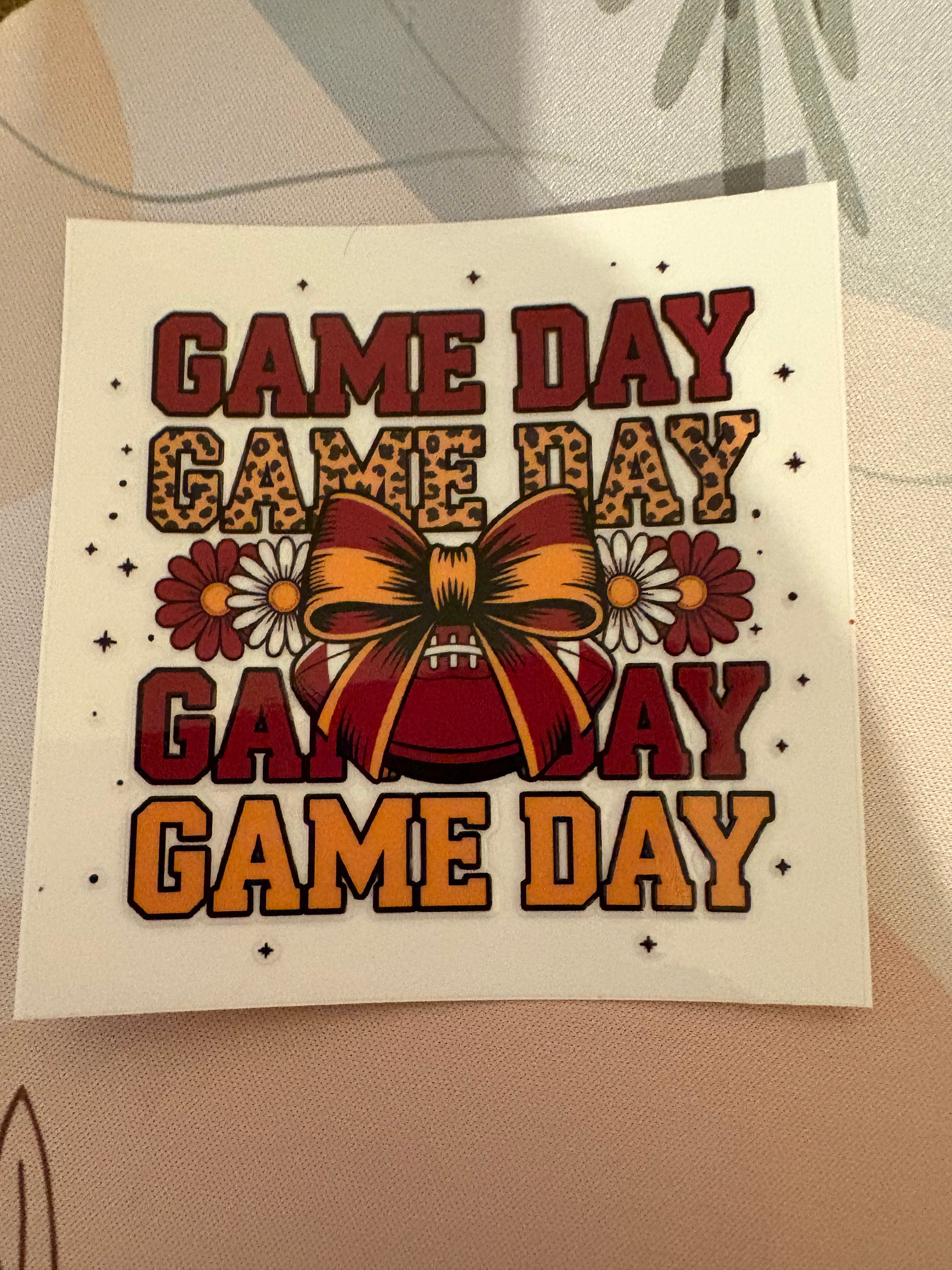 Football Game Day Cups (16oz)