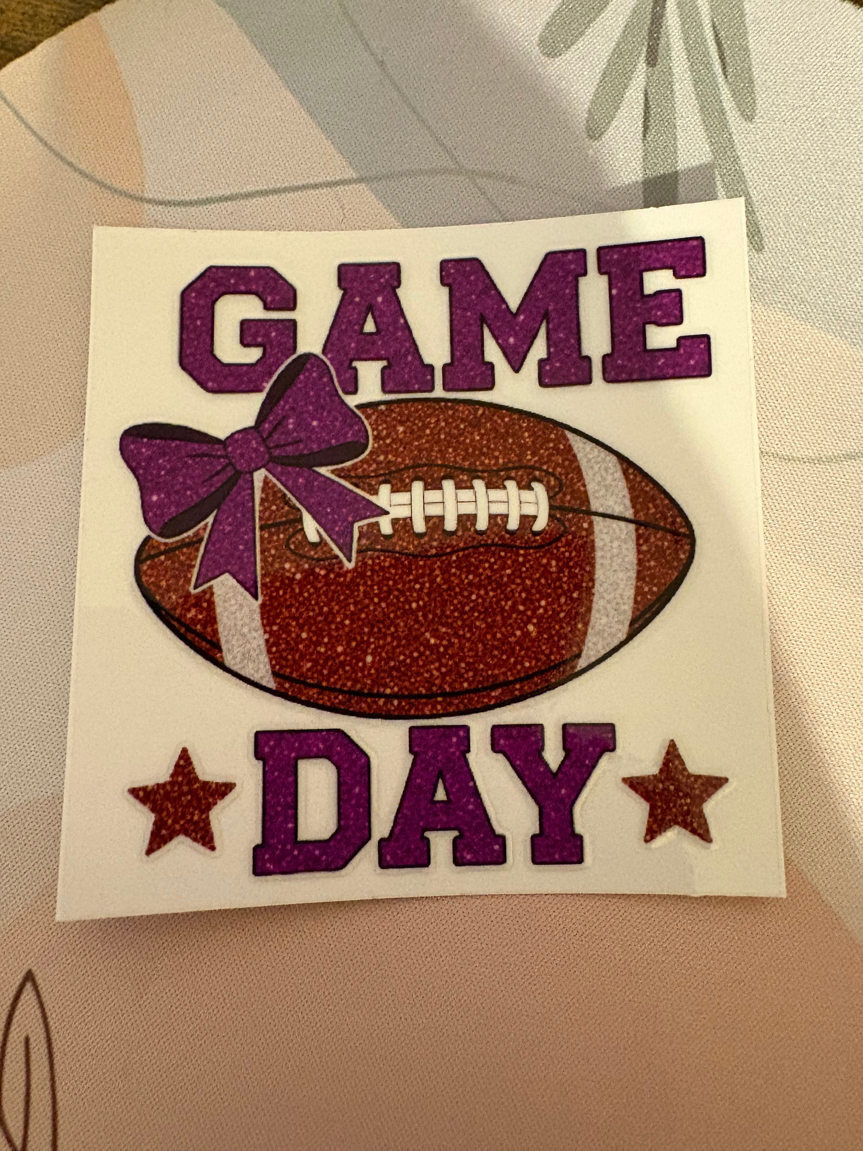 Football Game Day Cups (16oz)